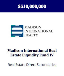 A secondaries fund providing liquidity to investors in existing real estate partnerships.